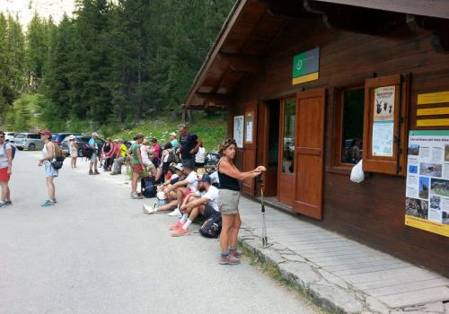 Chalet du Laus - Extérieur du chalet du Laus en été