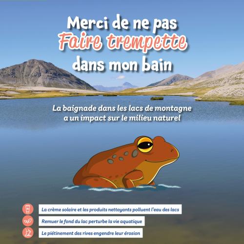 Merci de ne pas faire trempette dans mon bain !