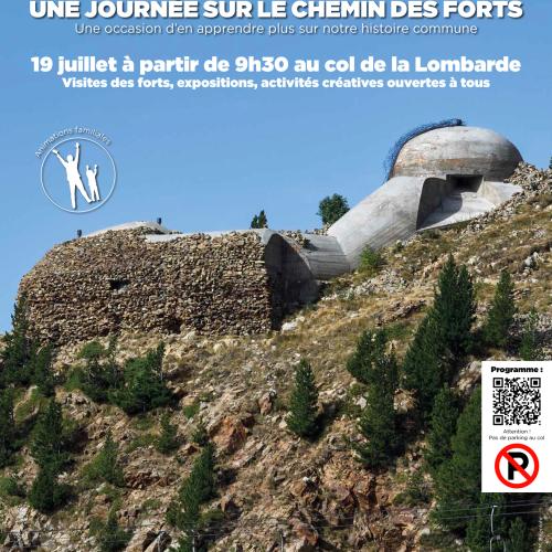 Affiche "une journée sur le chemin des forts"