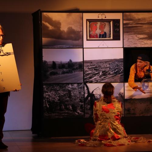 Théâtre dans la vallée de la Tinée © I. Lhommedet / PnM