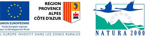 Logos UE Région et Natura 2000