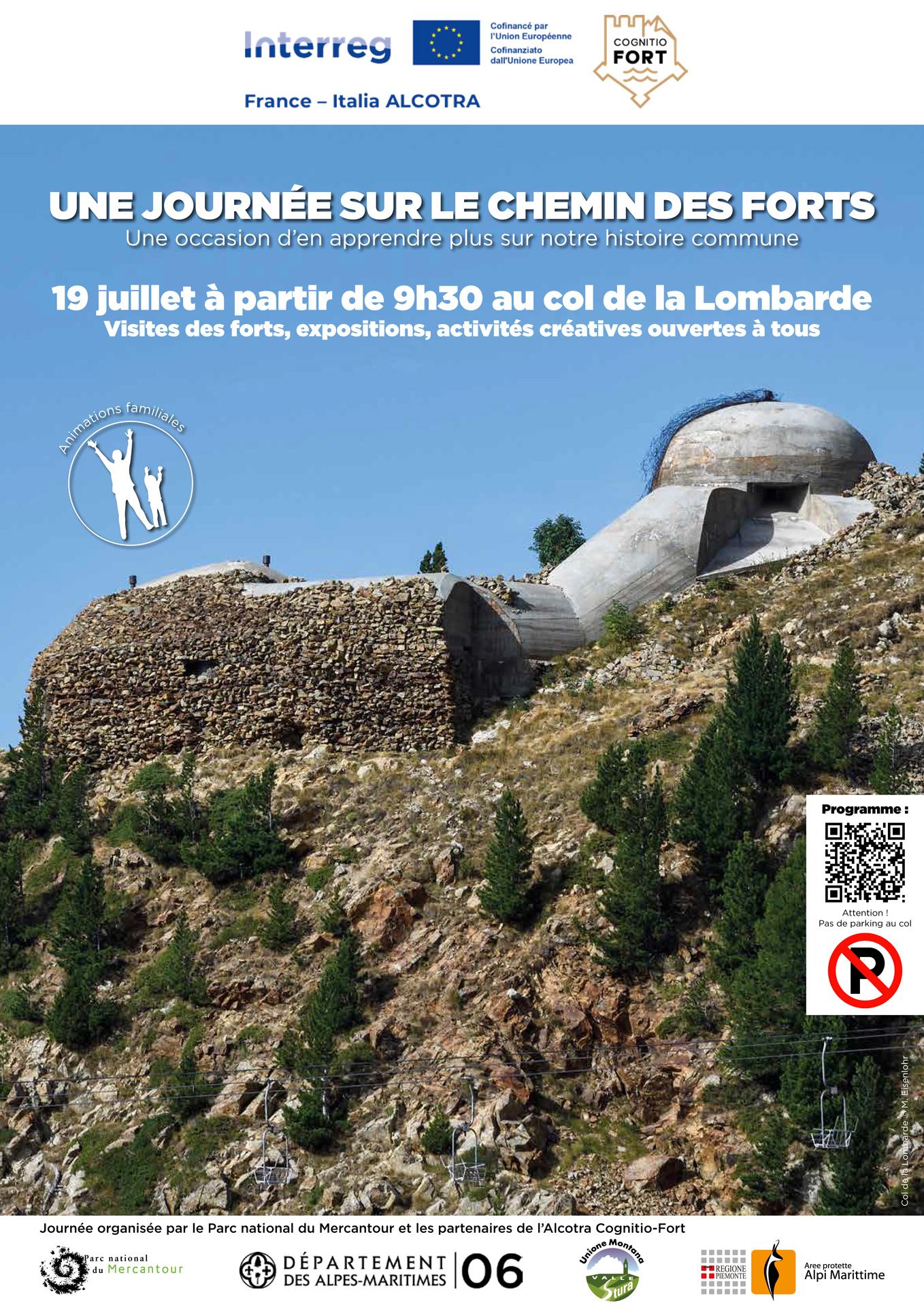Affiche "une journée sur le chemin des forts"