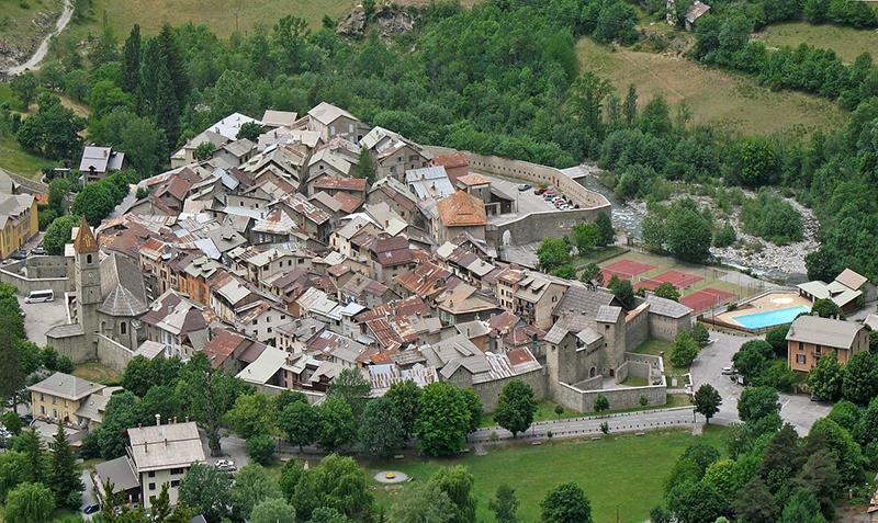 Le village de Colmars-les-Alpes