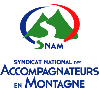 Logo SNAM : Syndicat National des Accompagnateurs en Montagne