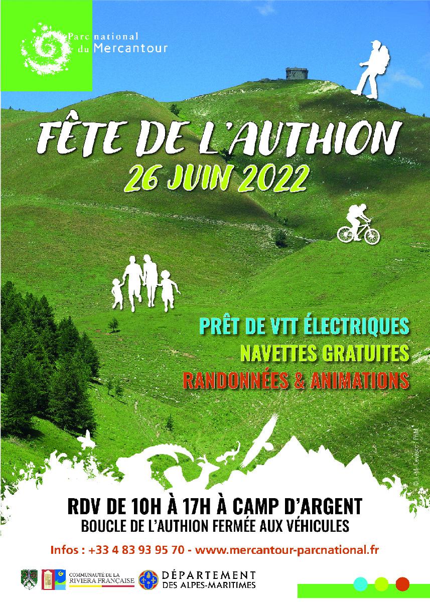 Affiche de la Fête de l'Authion 2022