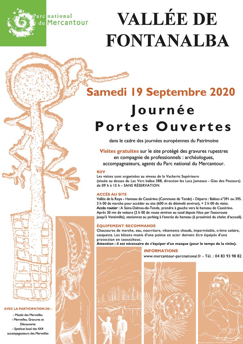 affiche portes-ouvertes Fontanalbe 2020