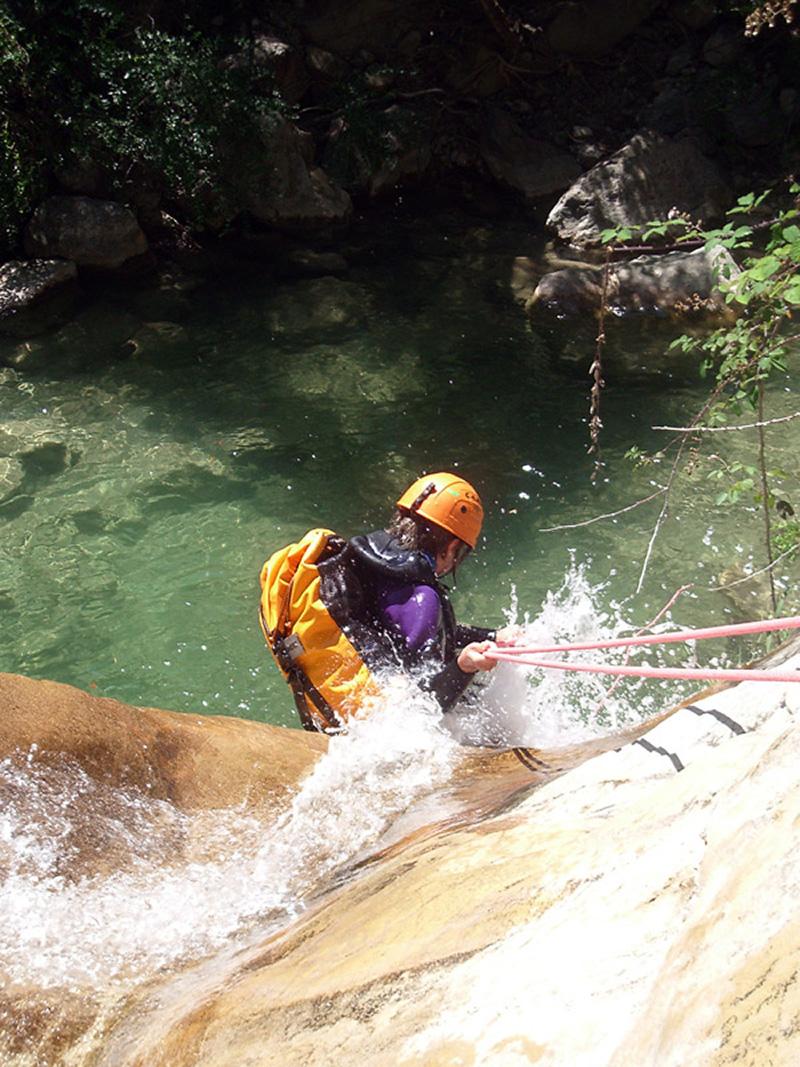 Pratique du canyoning