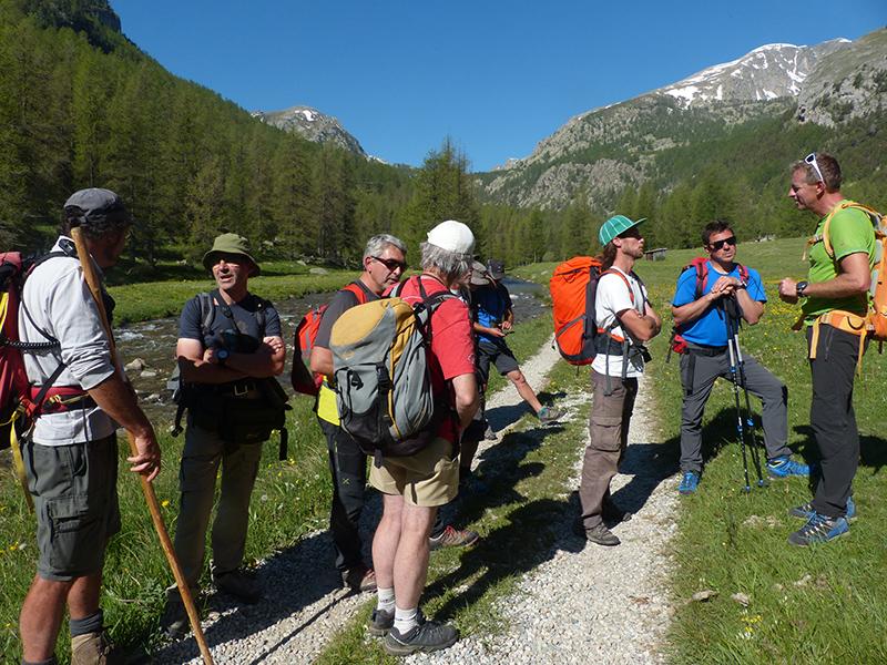 Formation ornithologique des accompagnateurs en montagne, à Tende