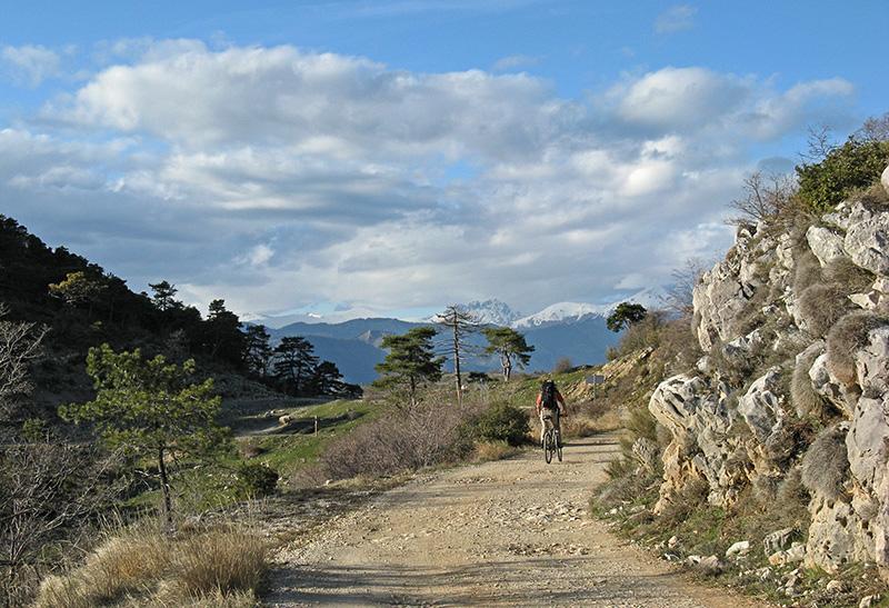 VTT au-dessus de Sospel