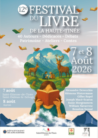 12ème Festival du livre de la Haute Tinée_Saint-Étienne-de-Tinée