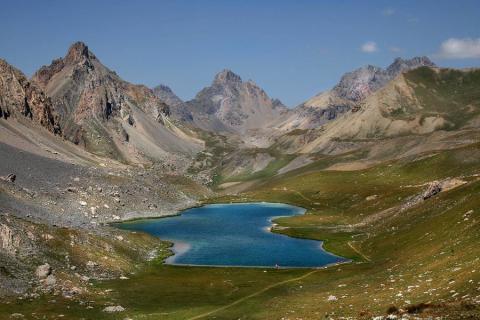 Le lac de l'Oronaye - Auteur : GOURON Claude