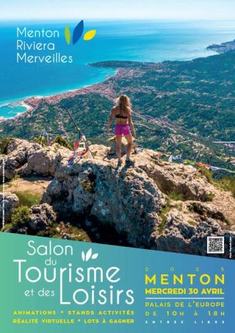 L'Office de Tourisme au Salon du Tourisme_Menton - Affiche