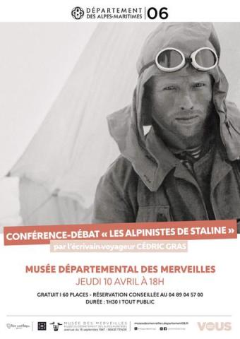Conférence-débat "Les alpinistes de Staline"_Tende - Alpinistes de Staline