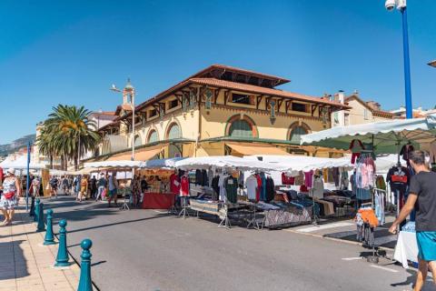 Viste guidée "Autour du Marché" service du Patrimoine- Menton_Menton - Marché de Menton