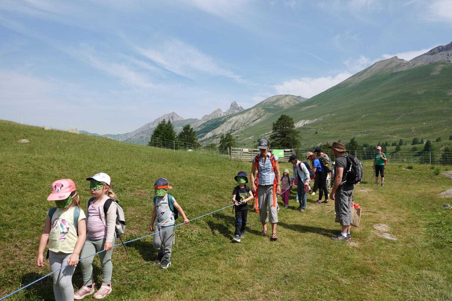 Au royaume des marmottes : Une journée inoubliable pour des écoliers de Barcelonnette © S. Lantelme / PnM