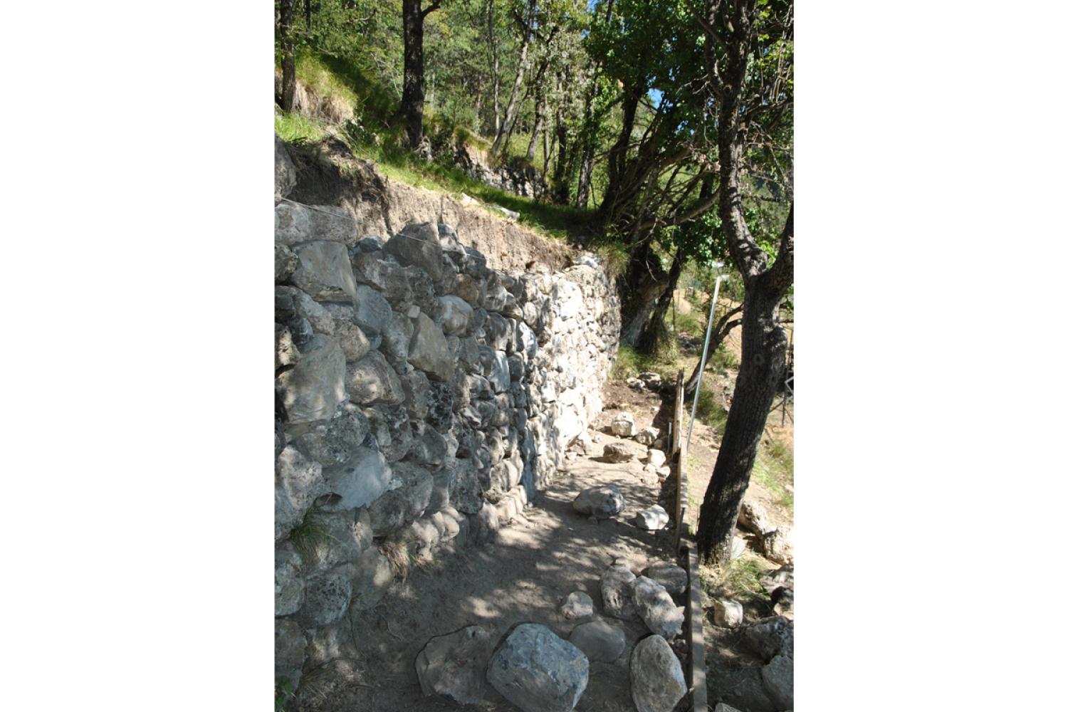 Une journée d'initiation pierre sèche à Péone : Après les travaux © I. Lhommedet / PnM