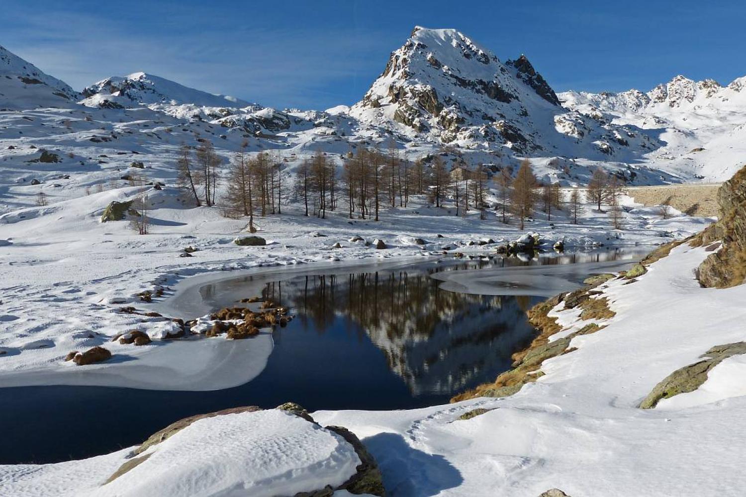 Le lac Long Inférieur aux Merveilles - Vallée de la Roya Bévéra © L. Malthieux / PnM