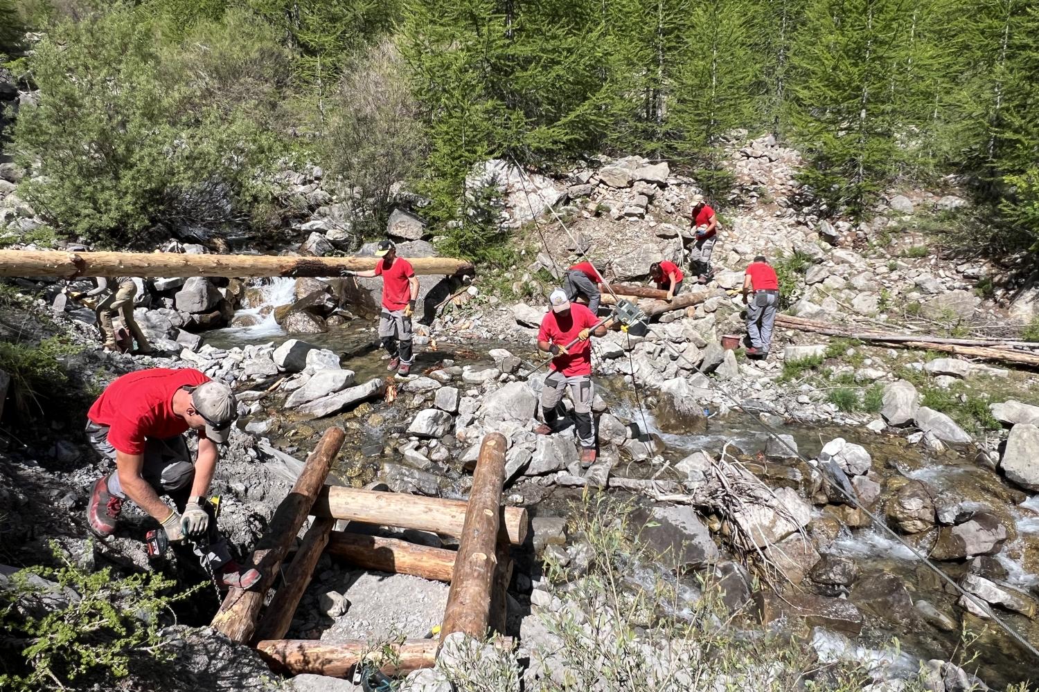 Une formation sentier pour 15 agents du Parc © J. Chaudet / PnM