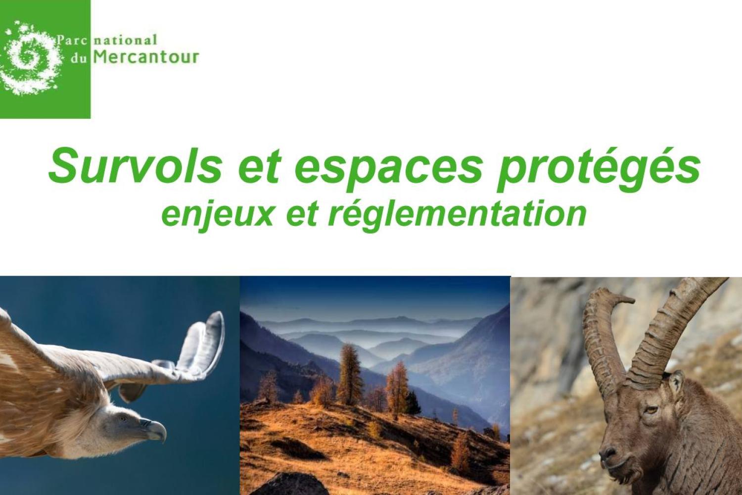 Présentation : survols et espaces protégés