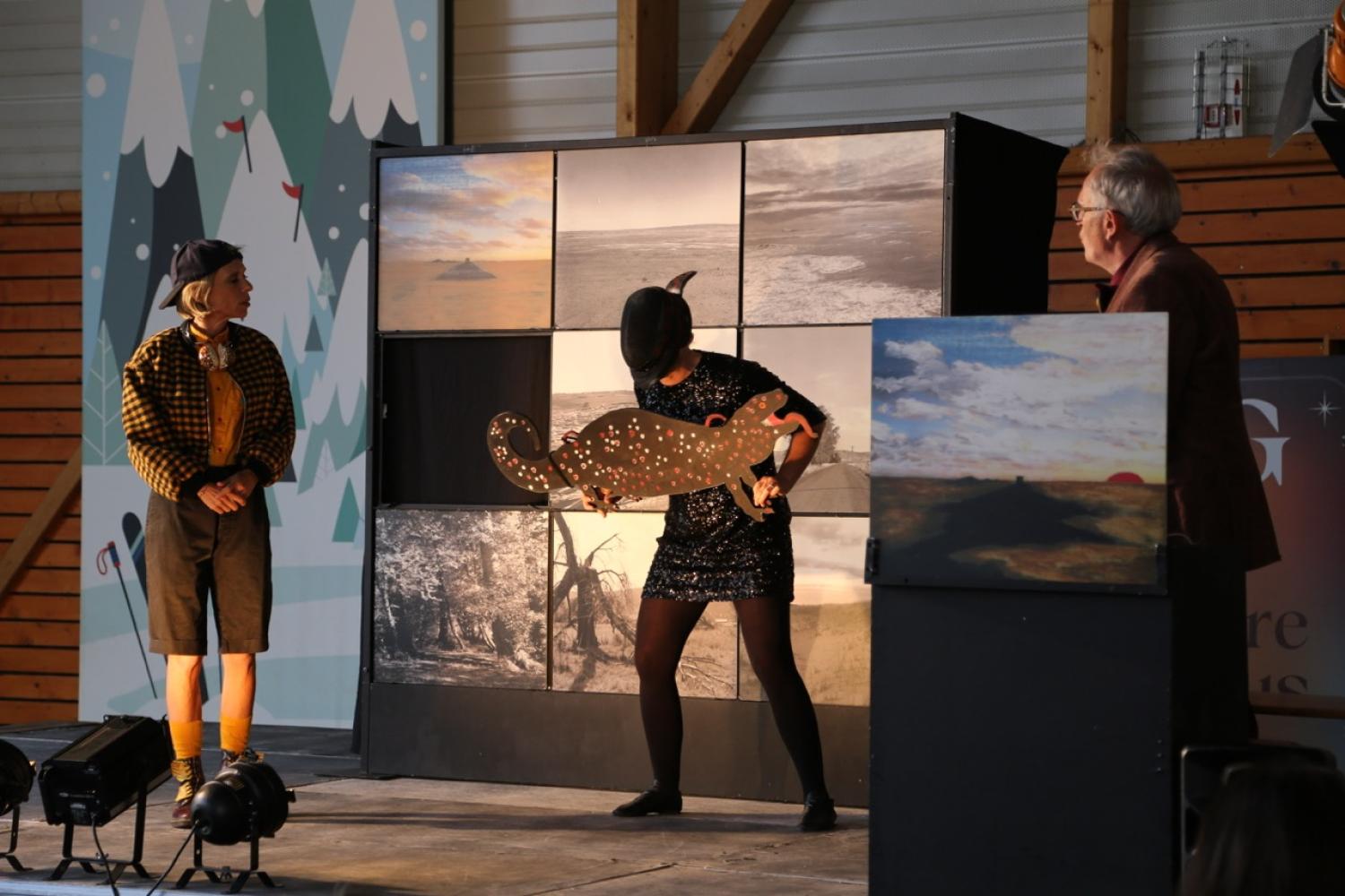 Théâtre à Valberg © I. Lhommedet / PnM
