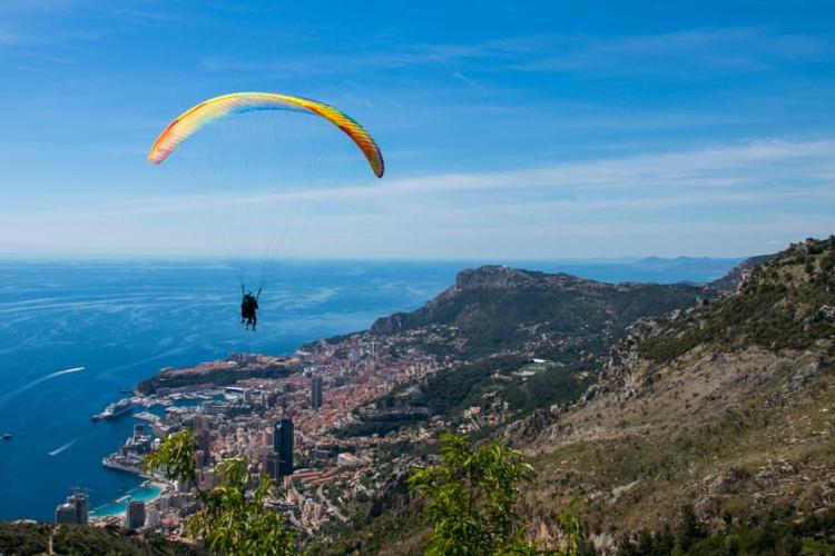 Salon du Tourisme et des Loisirs 2026_Menton - Vol en parapente avec Azur Parapente - Mont Gros