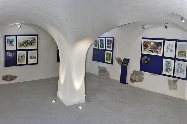 Exposition "Tant qu'il y aura du bleu - Images du val d'Entraunes"_Entraunes