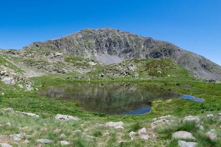 Randonn&eacute;e z&eacute;ro d&eacute;chet !_Valdeblore - un des lacs des Millefonts